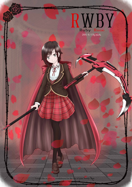 Rwby Ruby Rose Michi さんのイラスト ニコニコ静画 イラスト