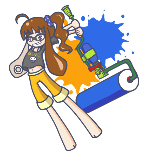 スプラローラー ニコニコ静画 イラスト