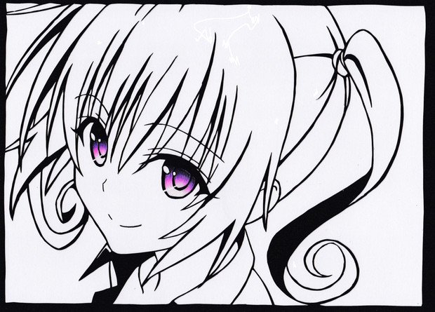 ナナ アスタ デビルーク 切り塗り絵 切り塗り絵 さんのイラスト ニコニコ静画 イラスト