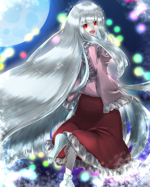 アルビノ風輝夜 朔夜 さんのイラスト ニコニコ静画 イラスト