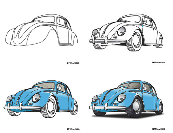 Vw ビートル Type1 ニコニコ静画 イラスト