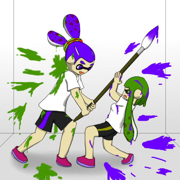 もうすぐ筆の武器が追加されるらしいので ユメウタカタ さんのイラスト ニコニコ静画 イラスト