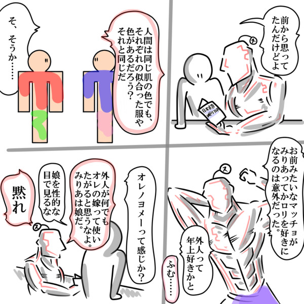 ある日のスイスとの会話 ヴジョーｐ さんのイラスト ニコニコ静画 イラスト