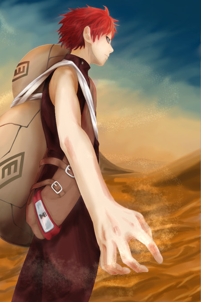 砂の我愛羅 まだらめ さんのイラスト ニコニコ静画 イラスト