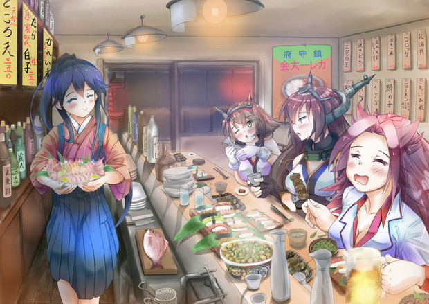 艦これ 居酒屋 伏見ねこ さんのイラスト ニコニコ静画 イラスト