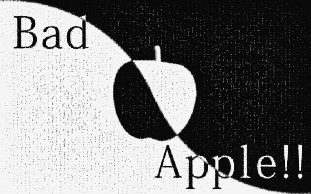 Bad Apple!! モザイク壁紙