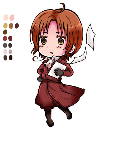 ヘタリアにない国を擬人化してみる トリエスティーノ 粉っぽい人 さんのイラスト ニコニコ静画 イラスト