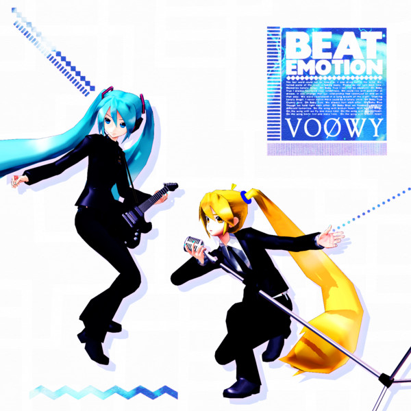 BEAT EMOTION【MMDジャケットアート】