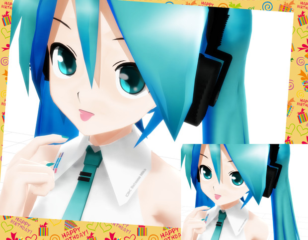 モデル配布 うるうるになった ニコニコ静画 イラスト