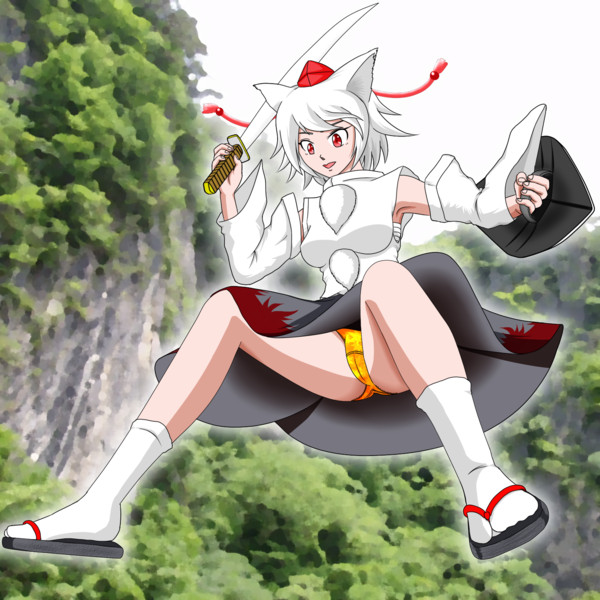 東方 空から犬走椛が翔んで来た トーリ 喪中 さんのイラスト ニコニコ静画 イラスト