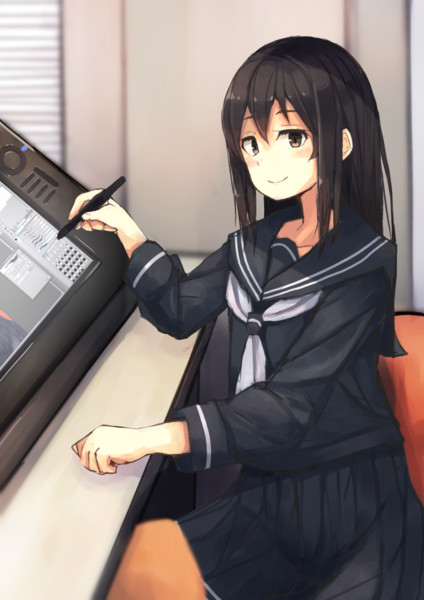 お絵描き女子高生 Plan さんのイラスト ニコニコ静画 イラスト