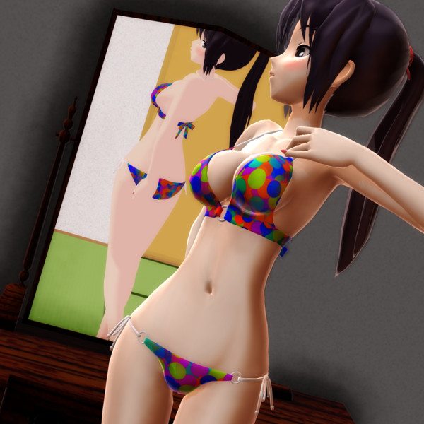 【MMD】新調した水着