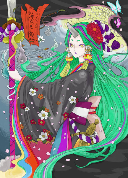 滝夜叉姫 ニコニコ静画 イラスト