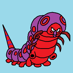 もうどくイモムシ ハンゾーパパ さんのイラスト ニコニコ静画 イラスト