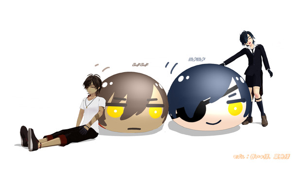 Mmd刀剣乱舞 ショタとおまんじゅう 伊達組 a さんのイラスト ニコニコ静画 イラスト