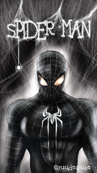 ブラックスパイダーマン ゆうちんだい さんのイラスト ニコニコ静画 イラスト
