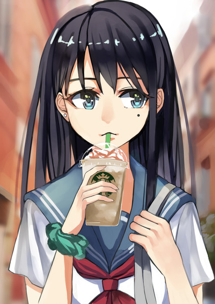 キャラメルフラペチーノ女子 るいせんと さんのイラスト ニコニコ静画 イラスト