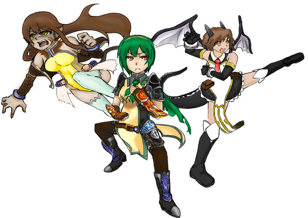 グラップラー組(色付けますた