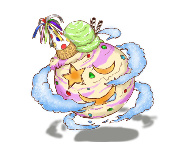 マーズフェイスの転生 ポップンジュピター 仮 Cotora さんのイラスト ニコニコ静画 イラスト