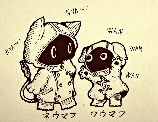 ネウマフ ニコニコ静画 イラスト