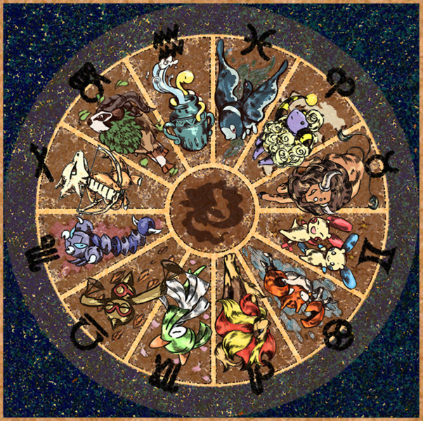 12ポケ星座 茉莉 さんのイラスト ニコニコ静画 イラスト