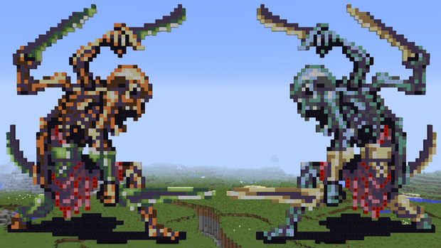 Minecraft 剣神 ロアリングナイト Elevensesmaster さんのイラスト ニコニコ静画 イラスト