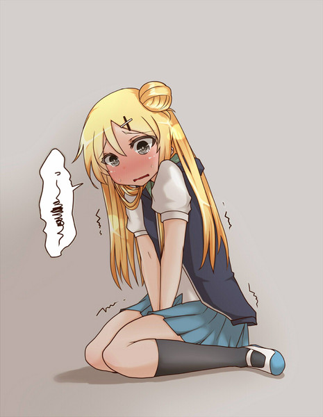 何かを我慢するカレンちゃん 夢堀 さんのイラスト ニコニコ静画 イラスト