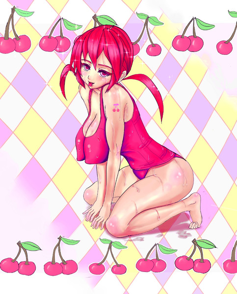 サクランボ擬人化 りつ さんのイラスト ニコニコ静画 イラスト