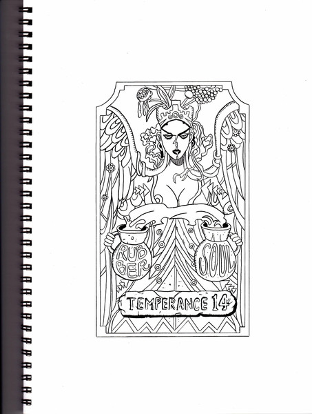 14．ジョジョの奇妙なタロット ― 節制（ Temperance