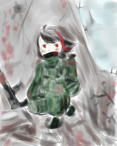 女兵士 なのん 暇神 さんのイラスト ニコニコ静画 イラスト
