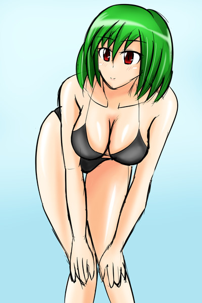 幽香さんに前かがみになってもらった Shun さんのイラスト ニコニコ静画 イラスト