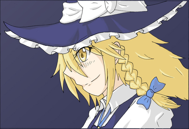 横顔魔理沙 桜崎 さんのイラスト ニコニコ静画 イラスト