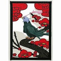 花札衛ー梅に鶯ー 河童皇 かっぱ さんのイラスト ニコニコ静画 イラスト