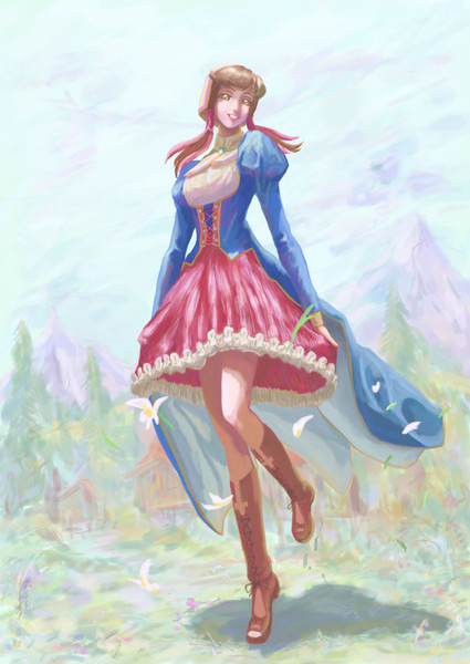ソフィーはリリーの縁者か Maelia Juvi さんのイラスト ニコニコ静画 イラスト