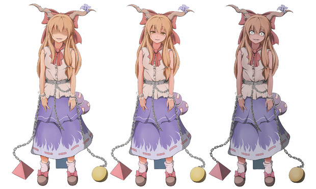 伊吹萃香 立ち絵 半月板損傷 さんのイラスト ニコニコ静画 イラスト