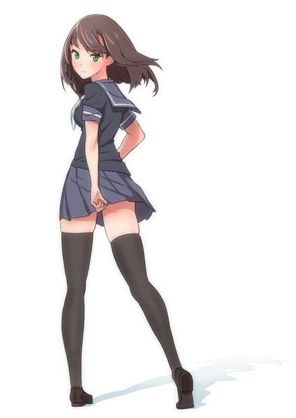 見返り女子高生 ぼに さんのイラスト ニコニコ静画 イラスト