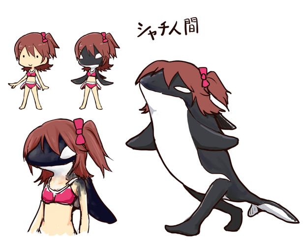 シャチ人間 バチ さんのイラスト ニコニコ静画 イラスト