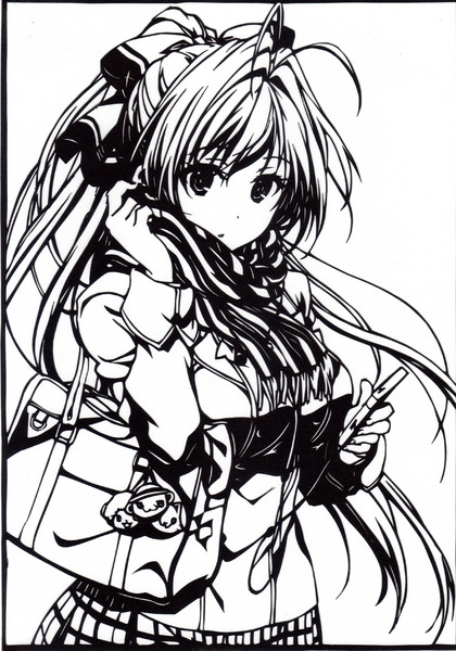 甘ブリ 切り絵 カロリン さんのイラスト ニコニコ静画 イラスト