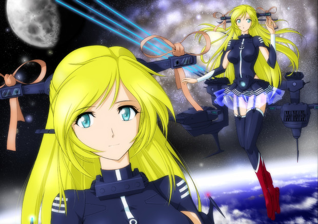 艦これ風 宇宙戦艦ヤマト娘 メモリー さんのイラスト ニコニコ静画 イラスト