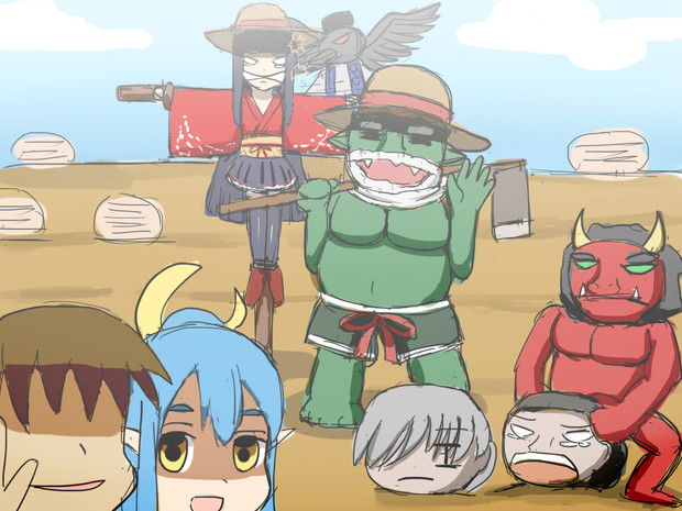 田園の門 外道 萌え豚wd さんのイラスト ニコニコ静画 イラスト