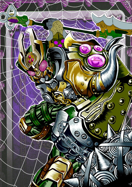 仮面ライダーレンゲル 幻のフォーム Maton さんのイラスト ニコニコ静画 イラスト