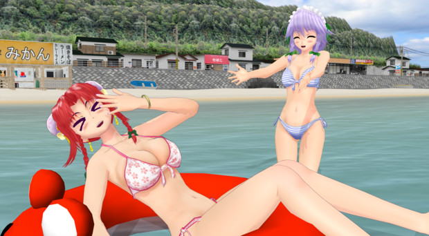 夏 海 水着美女 わたなべ さんのイラスト ニコニコ静画 イラスト