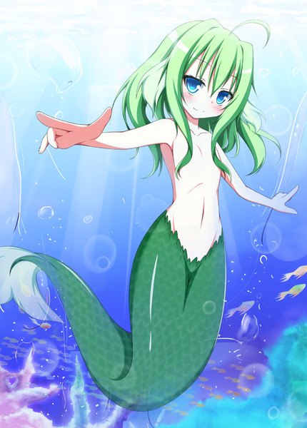 へそぺろ魅惑のマーメイド みづき さんのイラスト ニコニコ静画 イラスト
