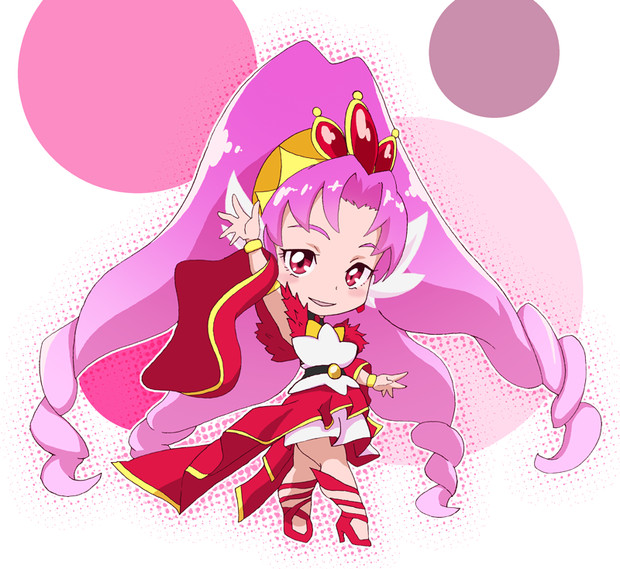 深紅の炎のプリンセス キュアスカーレット イリワク さんのイラスト ニコニコ静画 イラスト