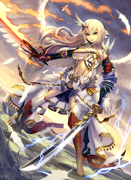 双剣の天騎士 ナ ギサ Gs竜王 さんのイラスト ニコニコ静画 イラスト