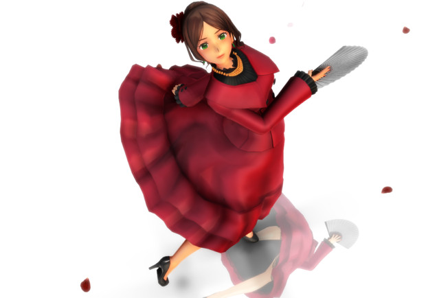 フラメンコ ニコニコ静画 イラスト