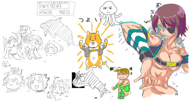 ７回絵チャット会お疲れ様でした 住人a さんのイラスト ニコニコ静画 イラスト