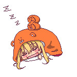 ドット絵 うまるちゃん アニメーション