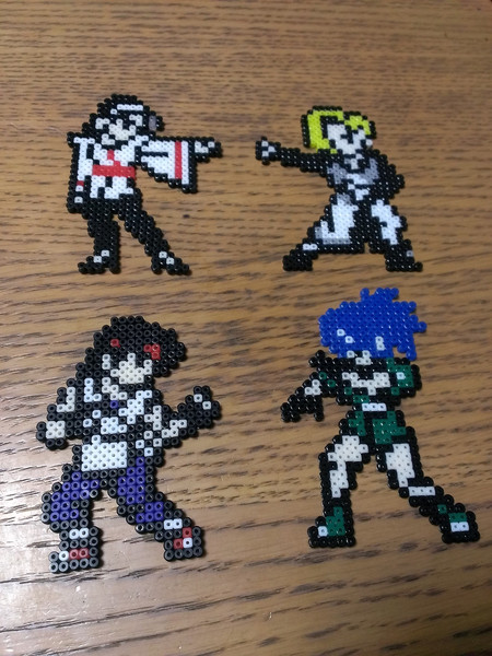ｋｏｆ女性キャラ Gb版キングオブファイターズ ９５ ９６ ミニフューズビーズにて りた さんのイラスト ニコニコ静画 イラスト