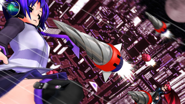 MMDモデル配布】ロックマンX3トルネードファング[ノーマル版